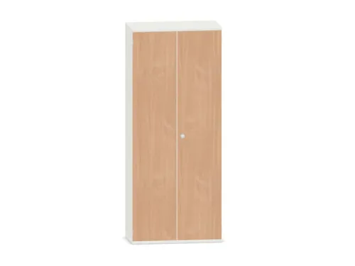 kantoorkast,HxBxD 1920x800x430mm,decor romp wit,decor front beuken
