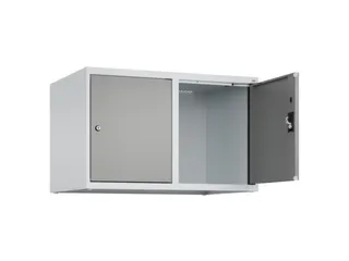 opzetkast,v. locker,2vak.,vak B 400mm,HxBxD 500x800x500mm,cilinderslot - 1