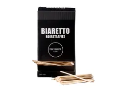 Roerstaafjes Biaretto hout 11cm 2000 stuks Voordeelbundel