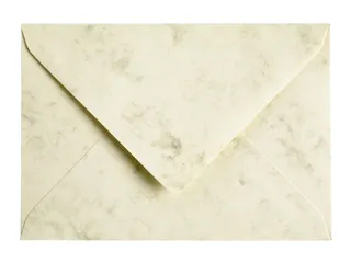 Envelop Papicolor C6 114x162mm Marble Ivoor Gegomd - 2