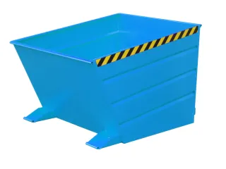 kiepbak,HxLxB 890x1445x800mm,0,65m³,draagverm. 1000kg,RAL 5012 - 1