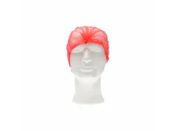 Haarnet Pp Non Woven Baret Rood 53cm 'clip Cap' maat L 1000 Stuks