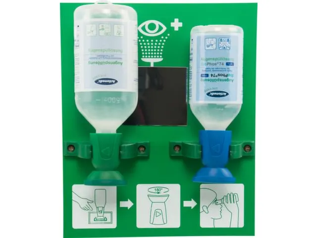 Oogspoelstation,1X500Ml Keukenzoutoplossing,1X250Ml Bufferoplossing