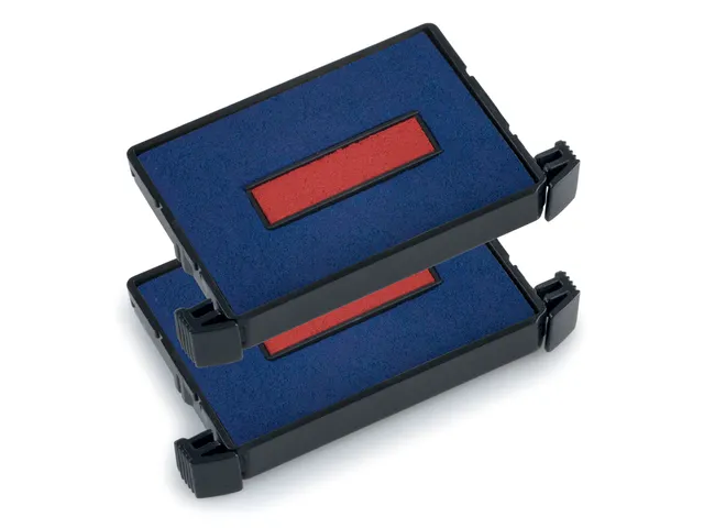 Stempelkussen Trodat Printy 6/4750 2 stuks blauw en rood
