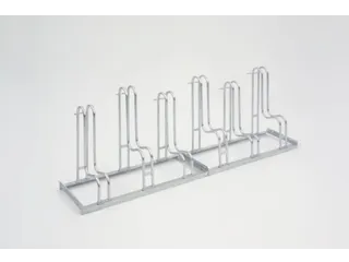 Fietsenrek L 2100mm 6plaatsen Enkelzijdig Te Schroeven Verzinkt - 1