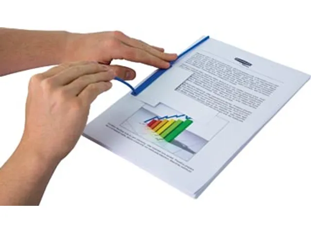 archiefbinder D-Clip blauw 100 stuks