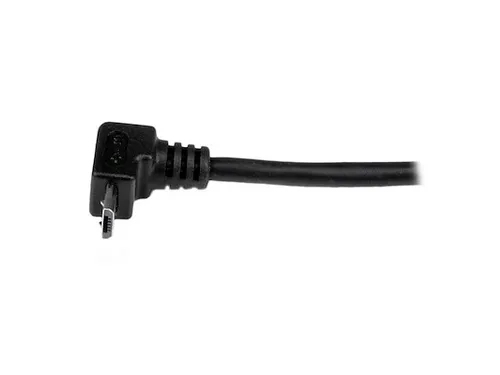 2m micro USB-kabel A-naar-micro-B met opwaartse hoek