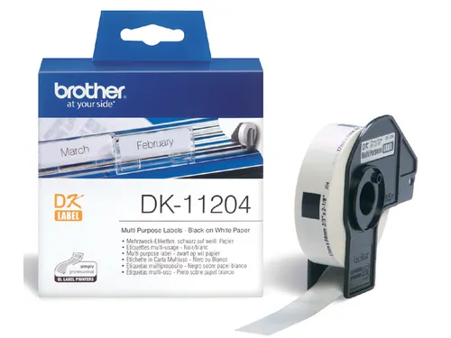 Etiket Brother DK-11204 17x54mm 400stuks