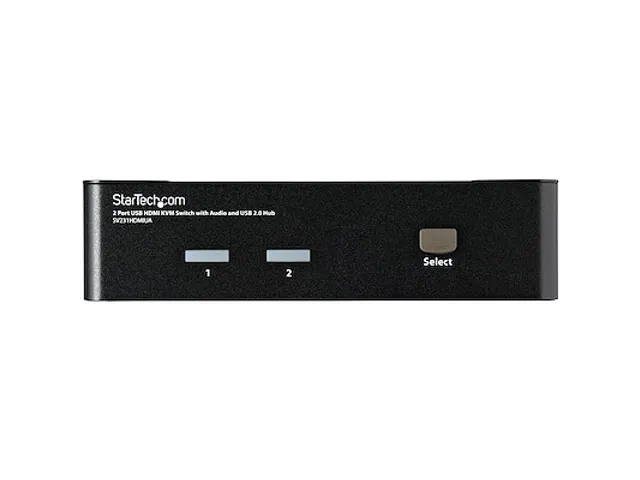 Commutateur KVM HDMI USB 2 ports avec audio et concentrateur USB 2.0