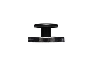 Magneet met knop MAUL Ø65mm trekkracht 12kg chroom/zwart - 4