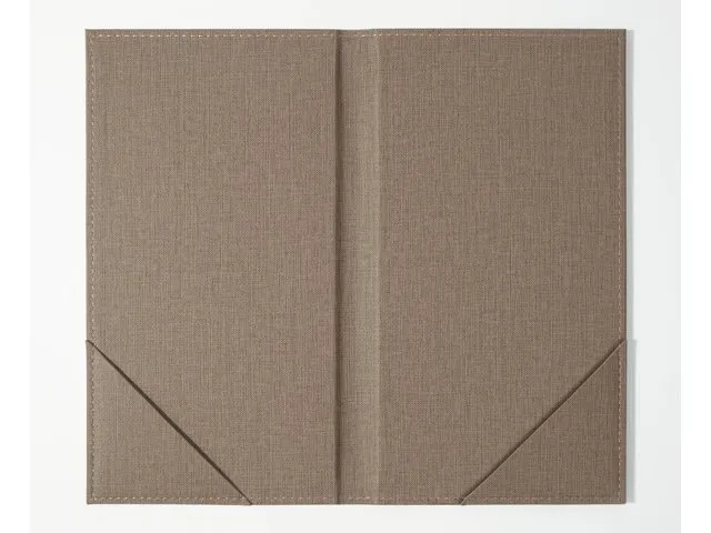 Chemise à factures Sigel 130x230x10mm beige 2 pochettes d'insertion