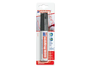 Viltstift edding 800 schuin zwart 4-12mm blister - 1