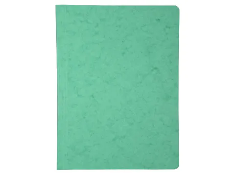 Map glanskarton metalen drukklem Groen