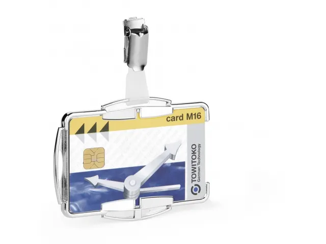 Durable Badge Zilver 54x87mm Rfid Secure Mono