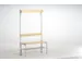 banc-patère,HxLxP 1650x1015x375mm,barrettes en bois
