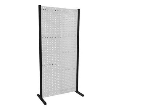 scheidingswand van geperforeerde/sleufplaat,enkel veld,HxB 2000x1000mm