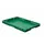 Euronorm-stapelbak 9.5l 50x600x400mm Wanden/bodem Opengewerkt Groen