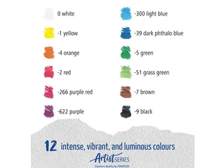 Aquarelpotlood Staedtler Mars Lumograph 12 kleuren - 8