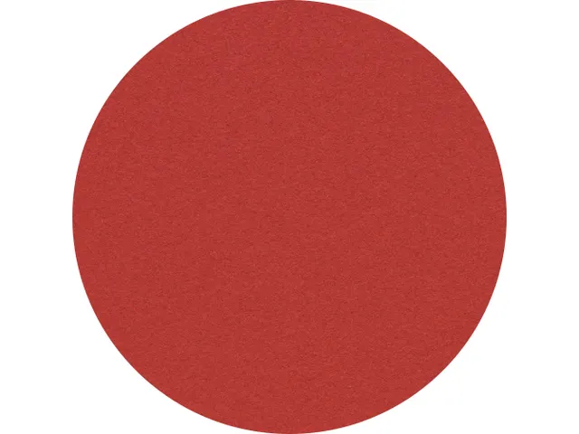 Prikbord Rond Rood Kleur 2210 Bulletin Paneel Ø 60 cm frameloos