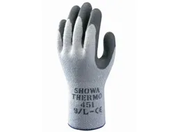 Showa Thermo Grip 451 koudebestendige handschoenen, grijs, maat 9, per