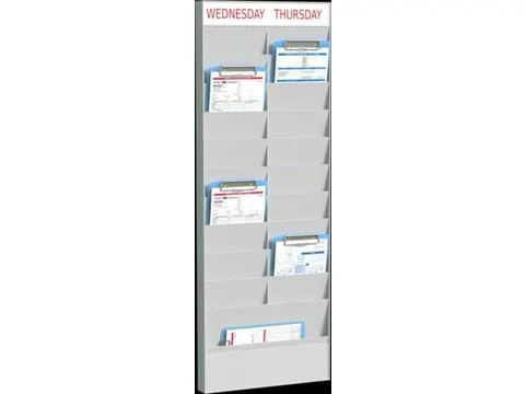 kantoorplanner,aanbouwmodule,20vakken,HxBxD 976x353x44mm