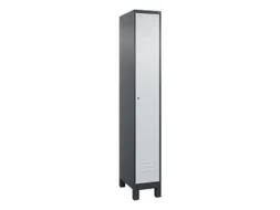 locker voor scheiding van kleding,HxBxD 1950x300x500mm,1vak