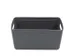 Boîte de rangement Kangaro 8 litres + couvercle anthracite 3 pièces