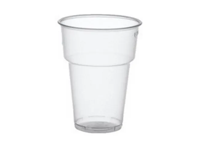 Beker transparant 250ml PP bier 50 stuks