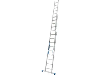 multifunctionele telescoopladder,3x9,sporten,balk L 2,6-6,05m - 4