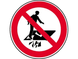 verbodsbord,Betreden verboden doorvalgevaar,aluminium gemerkt - 1