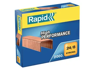 Nieten Rapid 24/8 Verkoperd Strong 2000 Stuks - 1