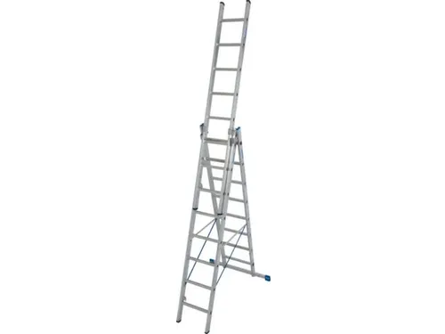 multifunctionele telescoopladder,3x8,sporten,balk L 2,3-5,2m,aluminium