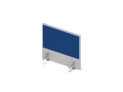 opzetpaneel bureau aanbouw zijkant MP-lichtgrijs BN6016-blauw 600mm