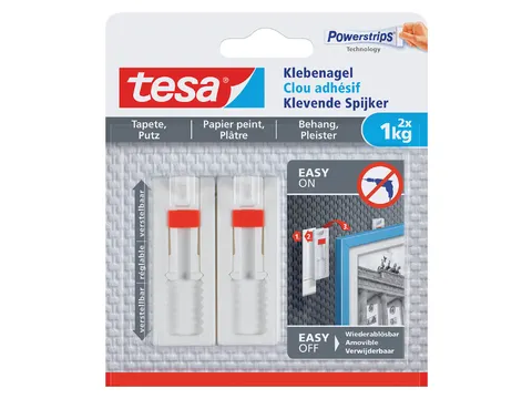 Klevende spijker Tesa behang en pleisterwerk verstelbaar 1kg
