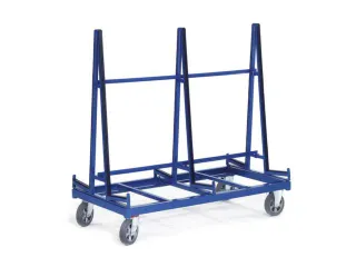 Platenwagen 1200kg Bxd 2000x800mm Dubbelzijdig Ral5010 - 1