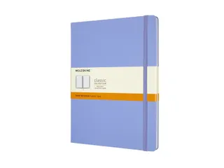 Notitieboek Moleskine XL 190x250mm lijn hard cover hydrangea blue - 1