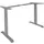 Verstelbaar Bureau Frame Grijs 160Cm