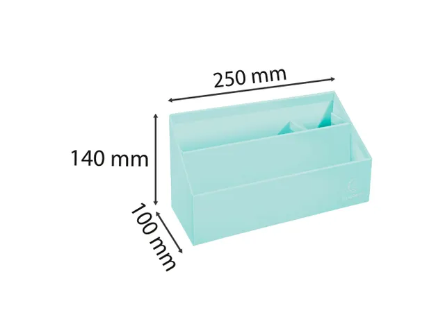 Trieur vertical / porte lettres 3 compartiments carton Aquarel - Coule