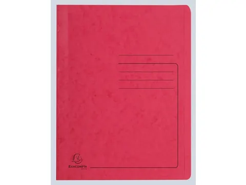 Snelhechtmap glanska rton 355g A4 rood