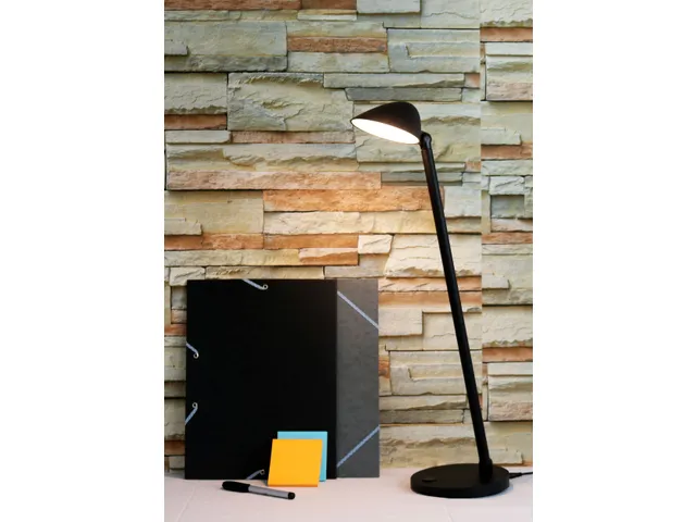 Lamp Jack Unilux Led Zwart Dimbaar USB-poort