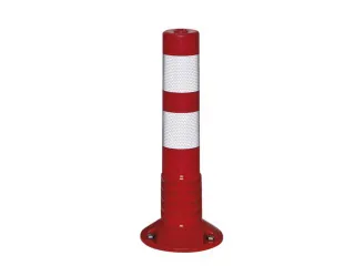 hoofdcilinder,m. platte kop,HxØ 460x80mm,PU,reflecterend - 1