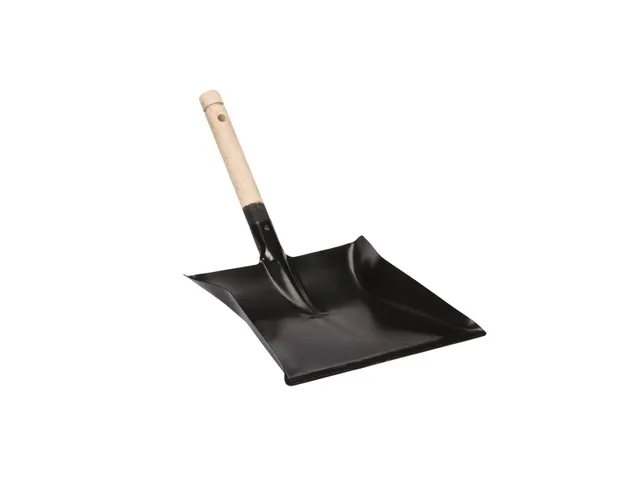 Stofblik metaal houten steel 10 Stuks