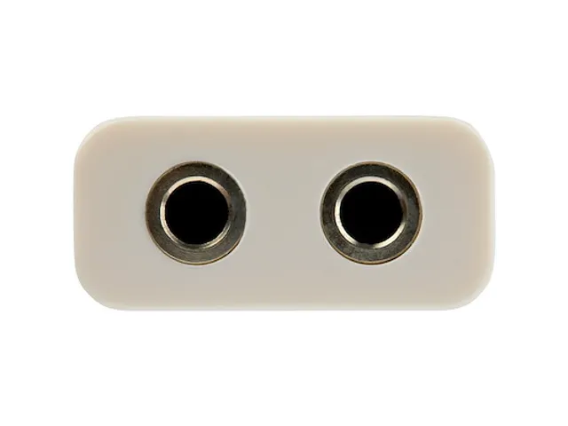 Headset Splitter 3,5 mm 4-positie naar 2x 3-positie 3,5 mm M/F