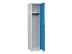 locker,HxBxD 1850x400x500mm,1vak,vak B 400mm,cil.-slot,staand op vloer