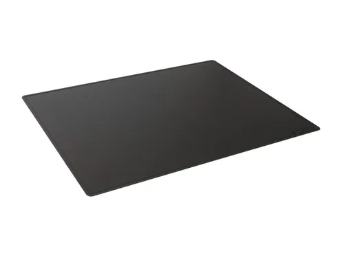 Schrijfonderlegger Zwart 530x400 mm med siergroef PP opaak