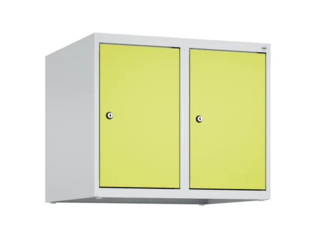 opzetkast,v. locker,2vak.,vak B 300mm,HxBxD 500x600x500mm,cilinderslot