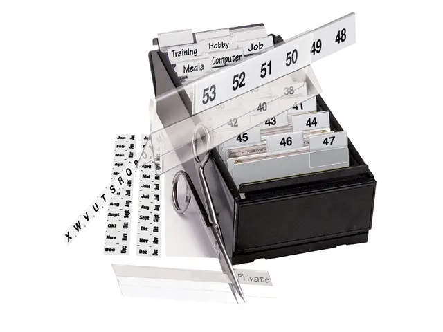 Indextabs Djois 10x150mm zelfklevend aanpasbaar permanent wit 5 stuks