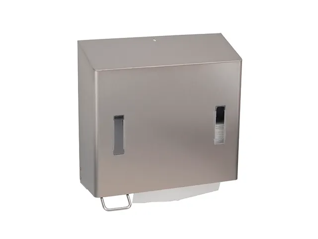 Rvs Combinatiedispenser Zeep & Handdoekdispenser Fingerproof