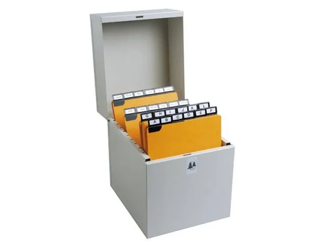 Kaartenbak metalib50 0 105/74- 125/75