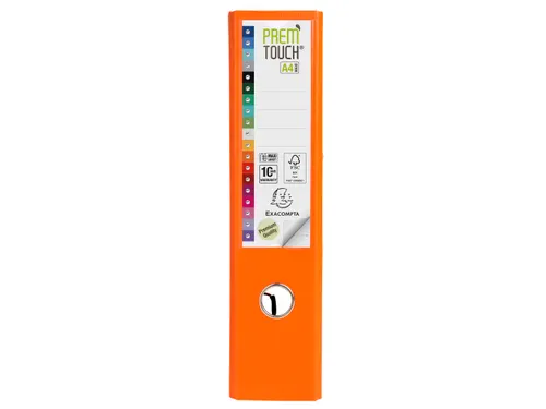 Ordner PP Prem'Touch A4maxi 80mm oranje